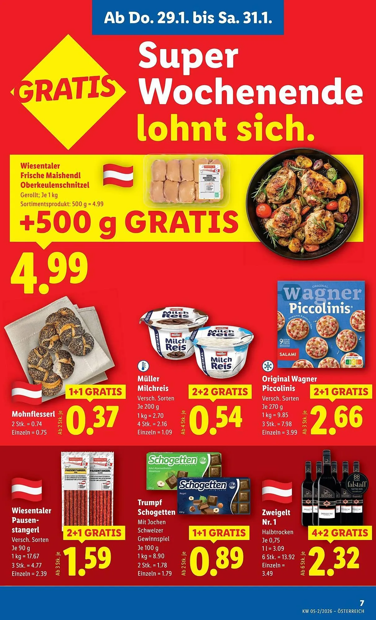 Lidl Flugblatt von 29. Jänner bis 5. Februar 2026 - Flugblätt seite  9