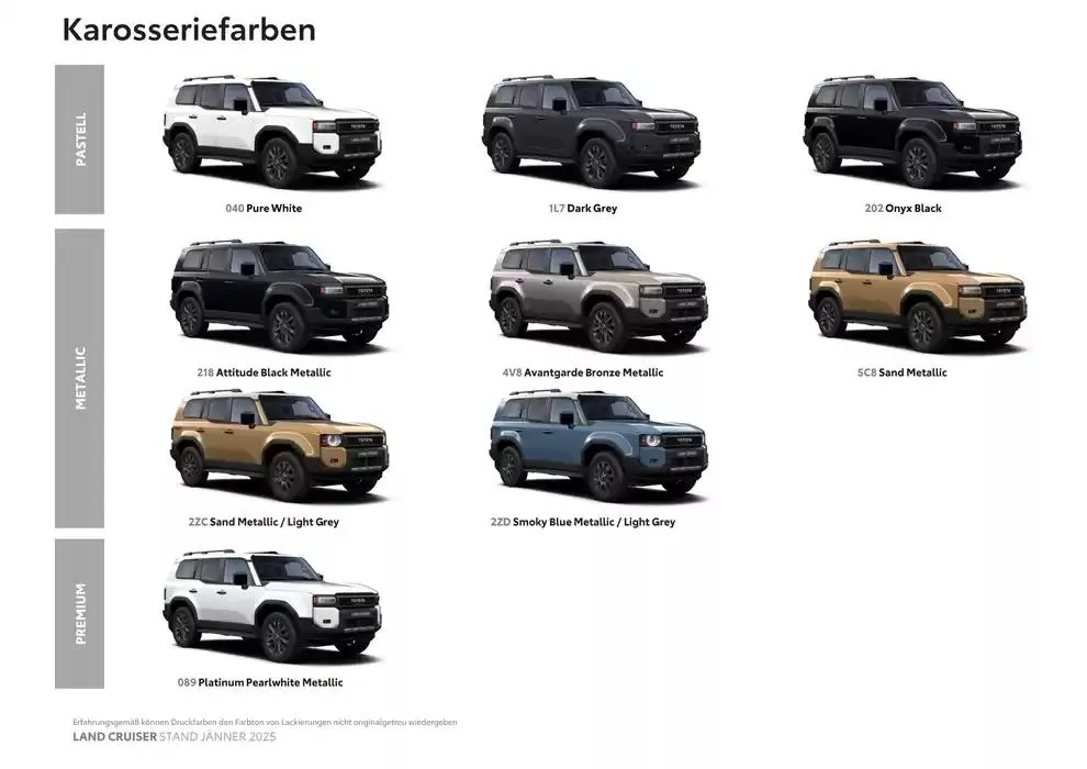 Toyota Land Cruiser von 4. Jänner bis 4. Jänner 2026 - Flugblätt seite  11