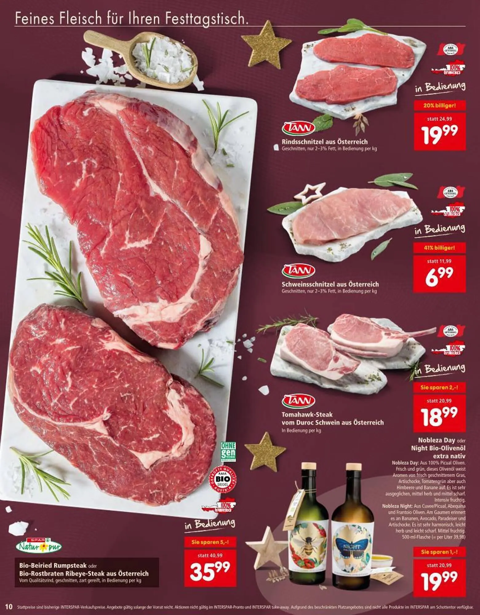Interspar Flugblatt von 20. November bis 31. Dezember 2025 - Flugblätt seite  10