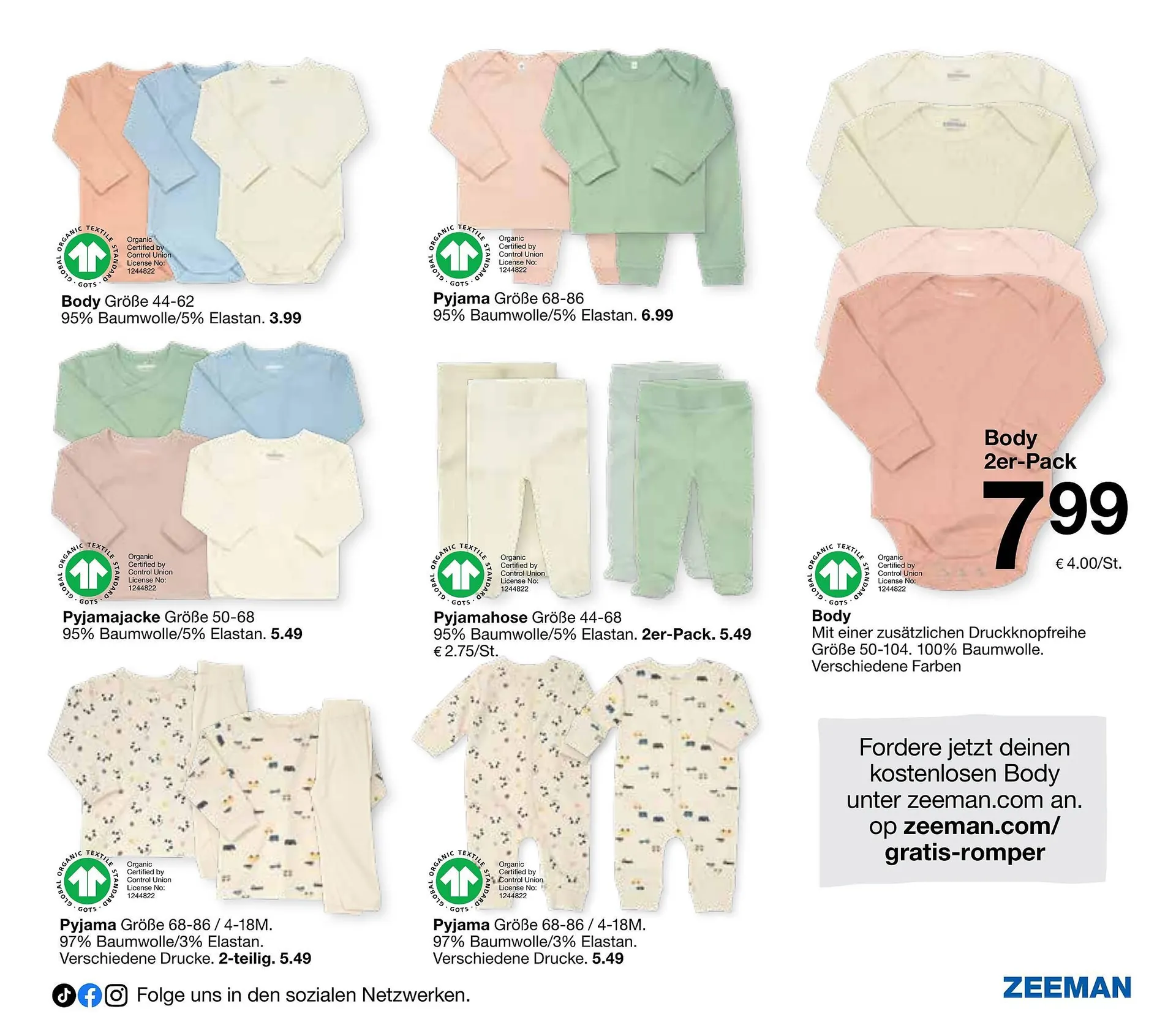 Zeeman Flugblatt von 18. Juli bis 12. Jänner 2026 - Flugblätt seite  15