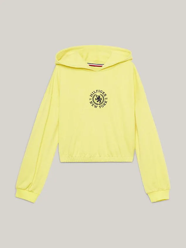 Varsity Relaxed Fit Hoodie mit Wappen-Logo