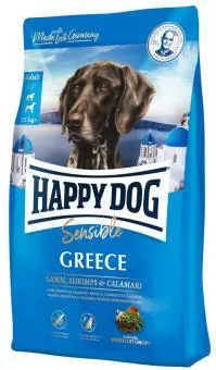 HAPPY DOG Sensible Greece mit Lamm, Shrimps und Calamari 1 kg