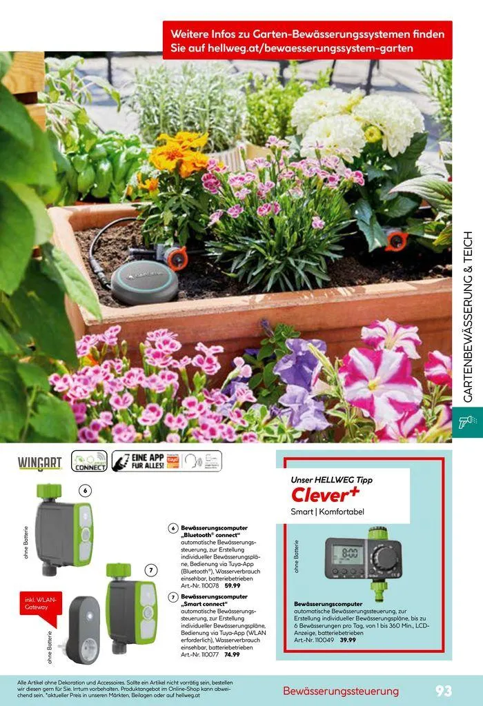Smartes Gärtnern von 11. Juni bis 31. Dezember 2024 - Flugblätt seite 93
