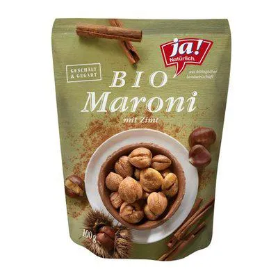 Ja! Natürlich Bio Maroni mit Zimt