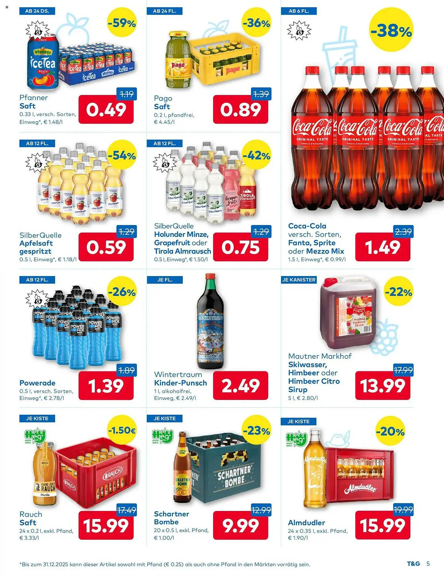 T&G Flugblatt von 4. Dezember bis 17. Dezember 2025 - Flugblätt seite  5