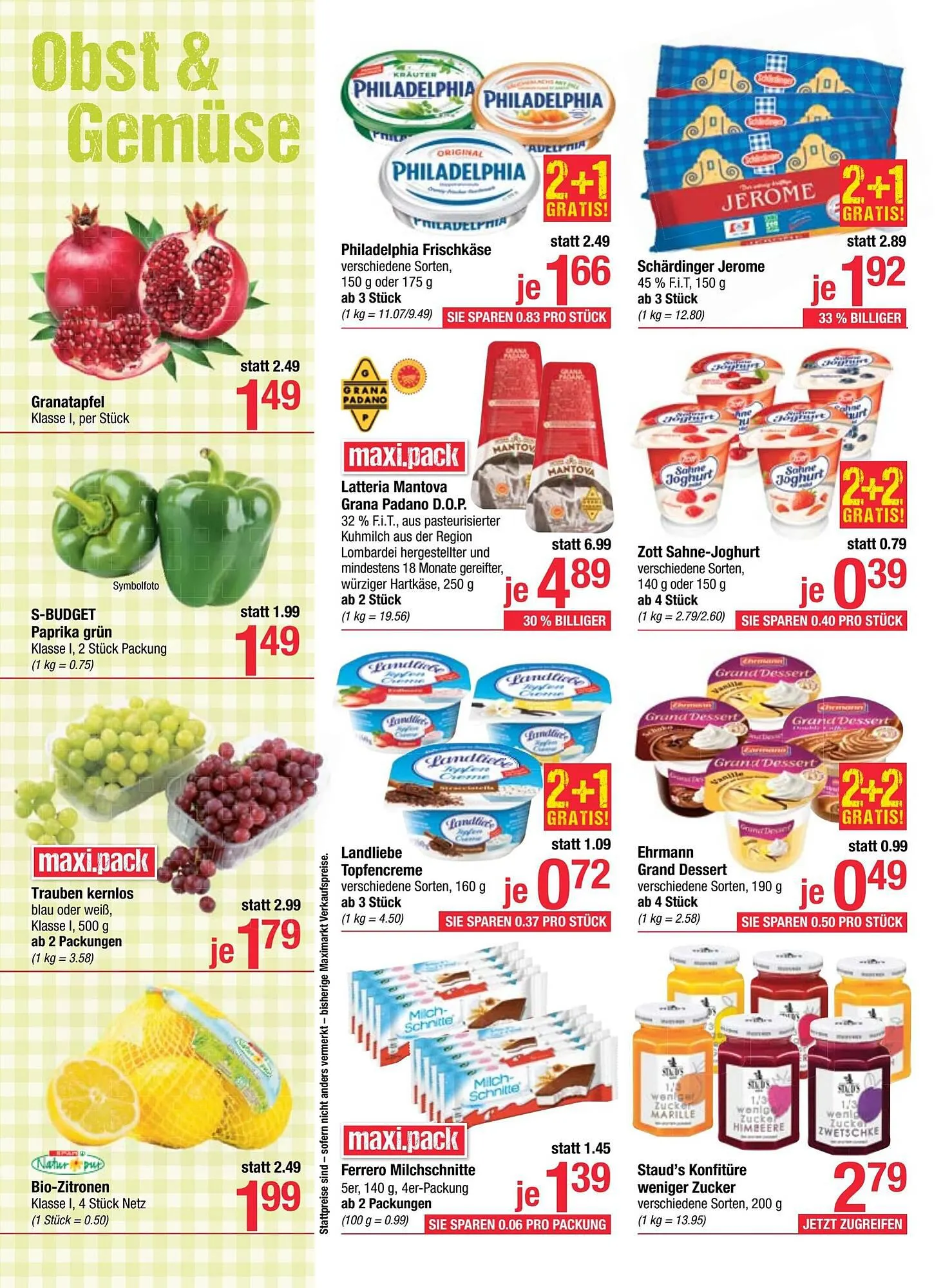 Maximarkt Flugblatt von 25. September bis 30. September 2023 - Flugblätt seite 6