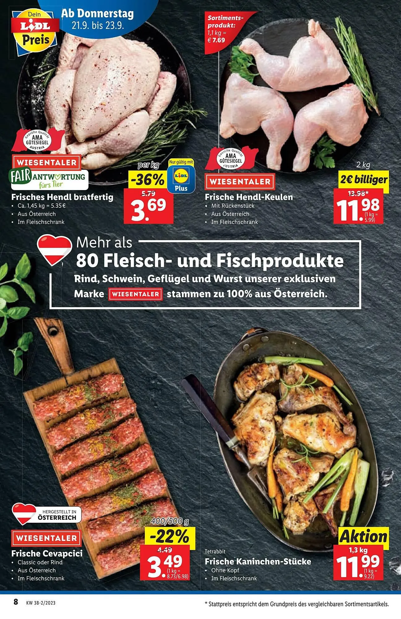 Lidl Flugblatt von 21. September bis 27. September 2023 - Flugblätt seite 8
