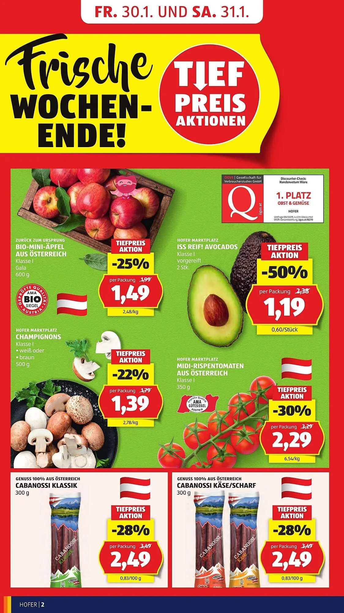 Hofer Flugblatt von 30. Jänner bis 5. Februar 2026 - Flugblätt seite  4