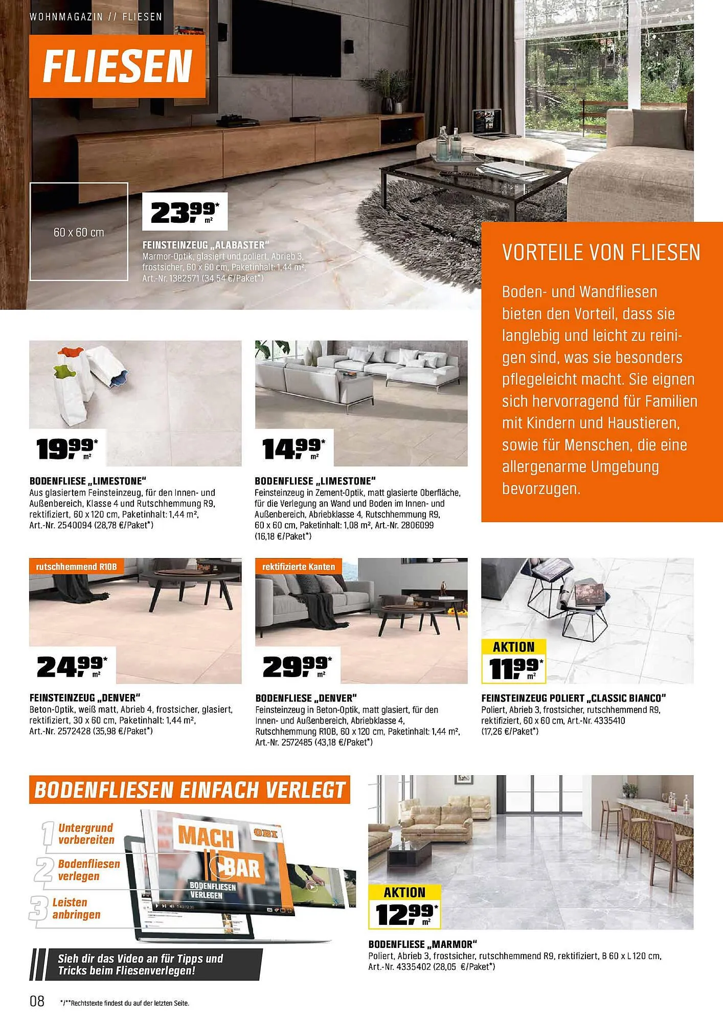 OBI Flugblatt von 16. Oktober bis 30. November 2025 - Flugblätt seite 8