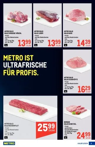 METRO Flugblatt -Profi von 19. März bis 1. April 2026 - Flugblätt seite  9