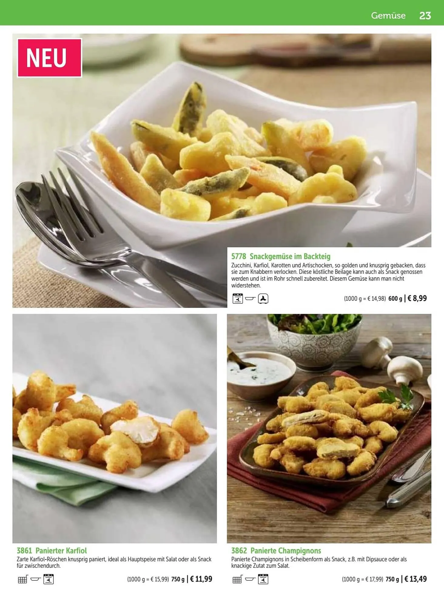 Bofrost Flugblatt von 25. September bis 29. Februar 2024 - Flugblätt seite  23