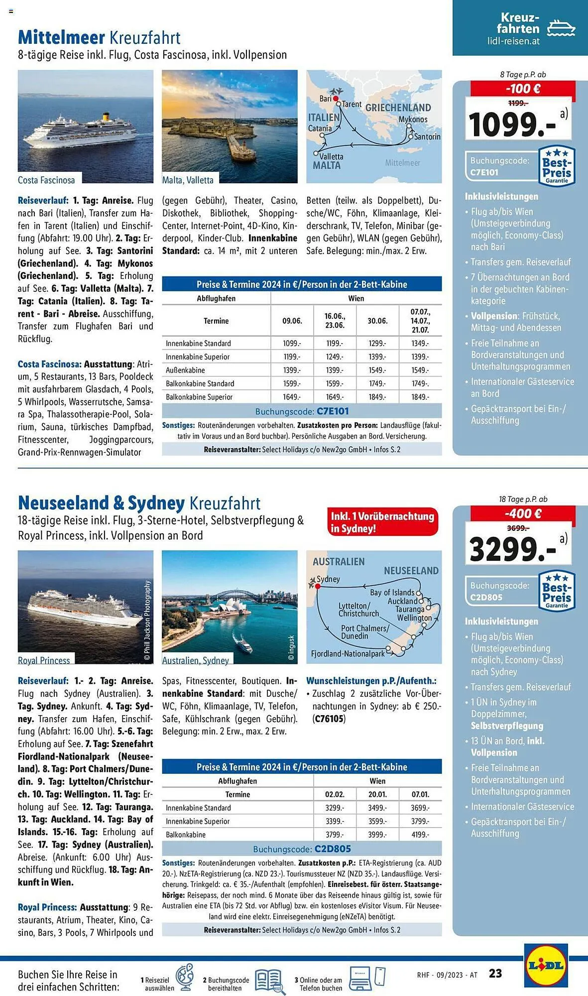 Lidl Flugblatt von 30. August bis 30. September 2023 - Flugblätt seite 23