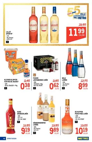 METRO Flugblatt Food - Metro Profi von 3. September bis 16. September 2026 - Flugblätt seite  40