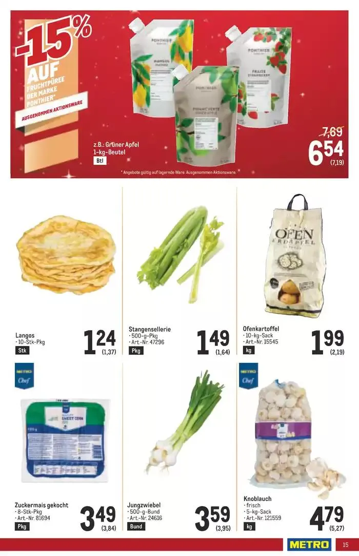 Unsere besten Deals für Sie von 28. November bis 11. Dezember 2024 - Flugblätt seite  15