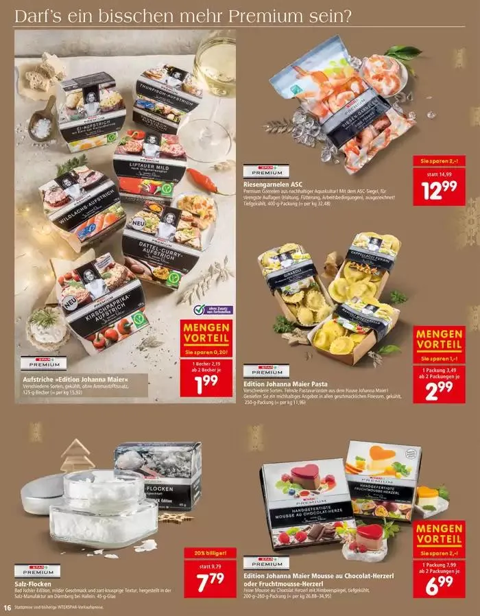 Große Auswahl an Angeboten von 21. November bis 5. Dezember 2024 - Flugblätt seite  16
