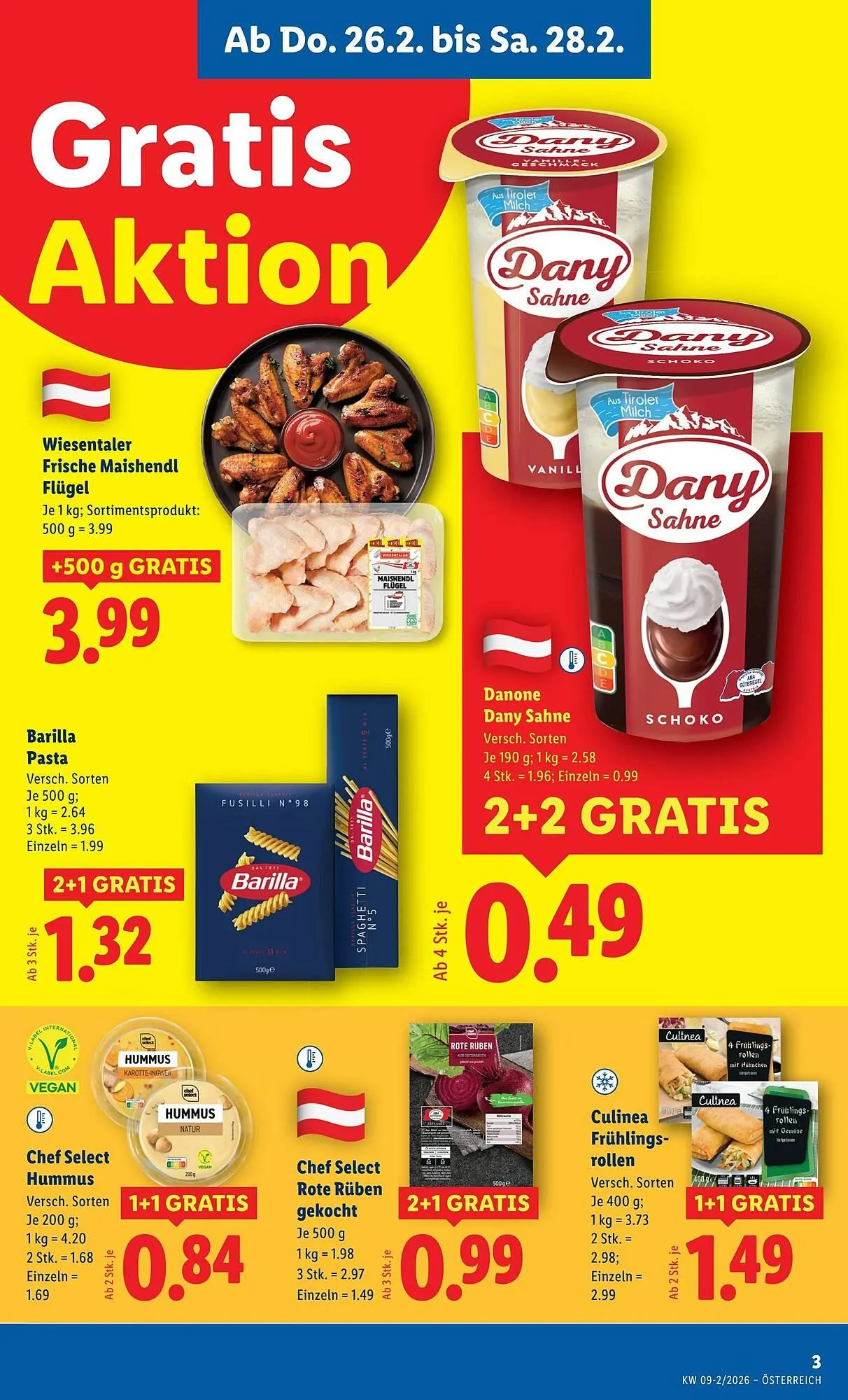 Lidl Flugblatt von 26. Februar bis 5. März 2026 - Flugblätt seite  3