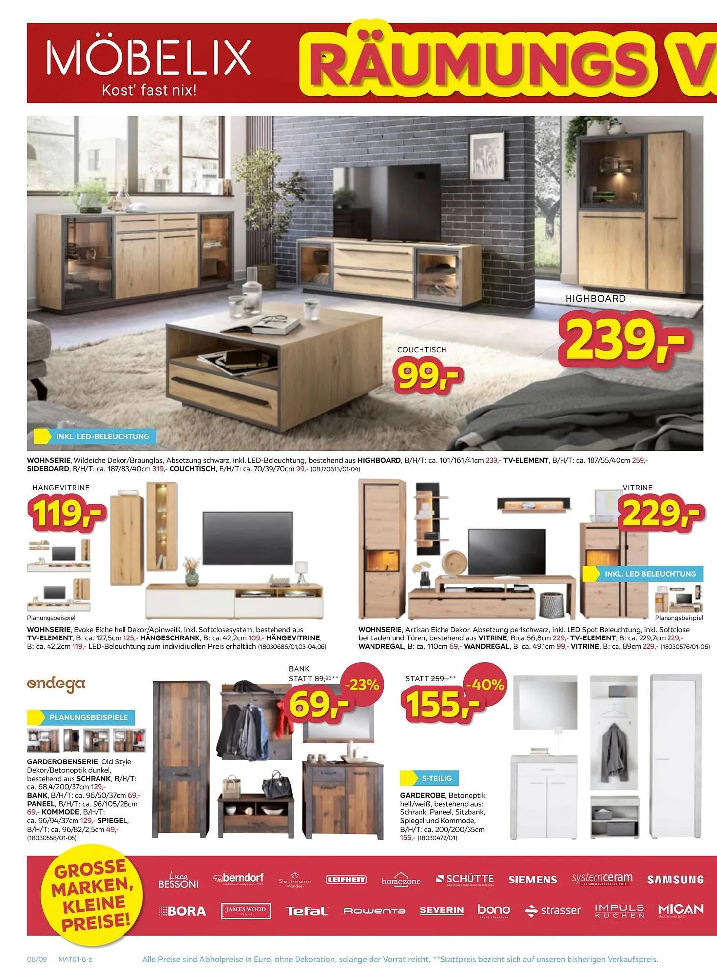 Möbelix Prospekt von 5. Jänner bis 13. Jänner 2026 - Flugblätt seite 8