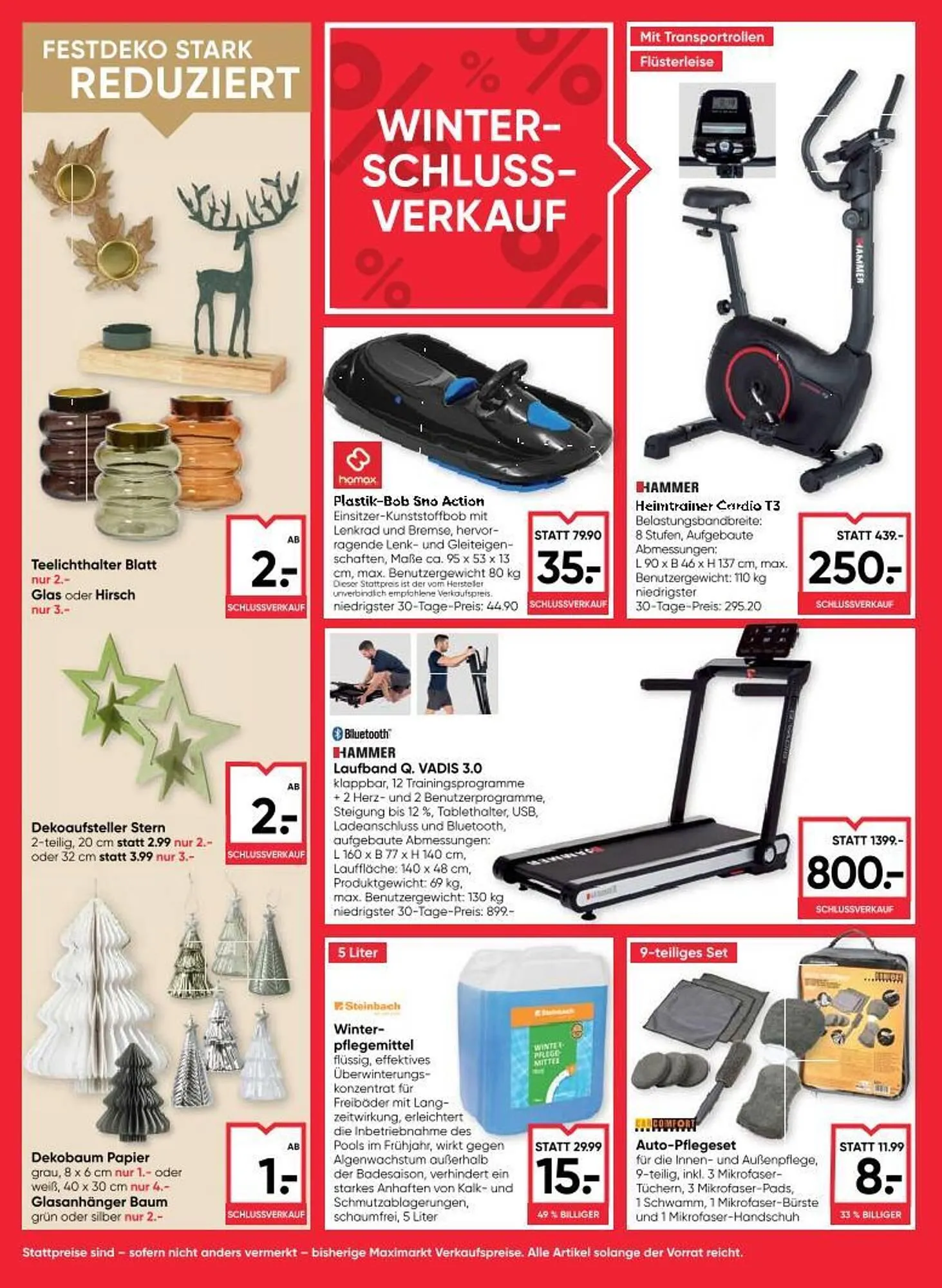 Maximarkt Flugblatt von 2. Jänner bis 7. Jänner 2026 - Flugblätt seite 22