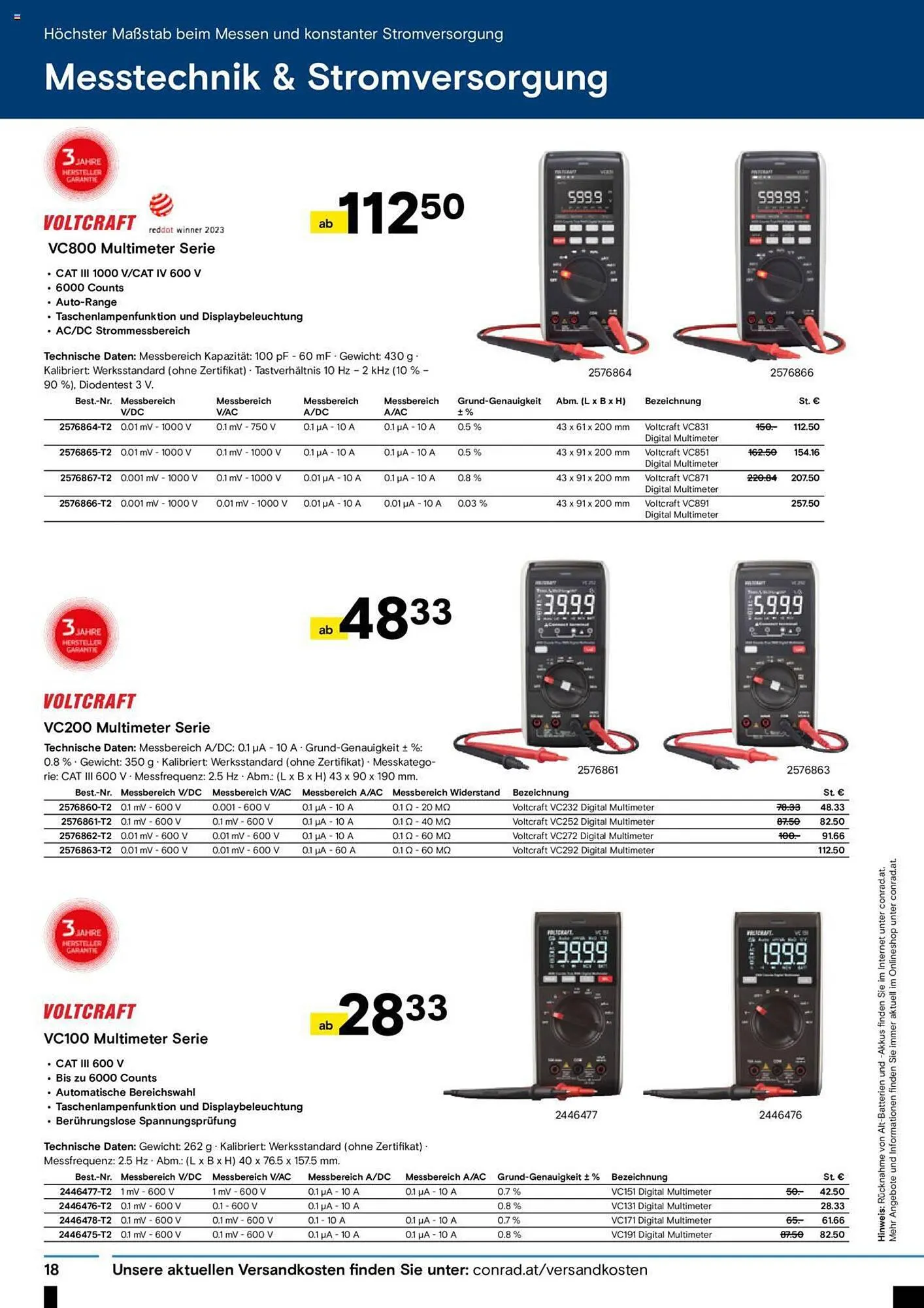 Conrad Flugblatt von 4. September bis 22. Oktober 2023 - Flugblätt seite 20