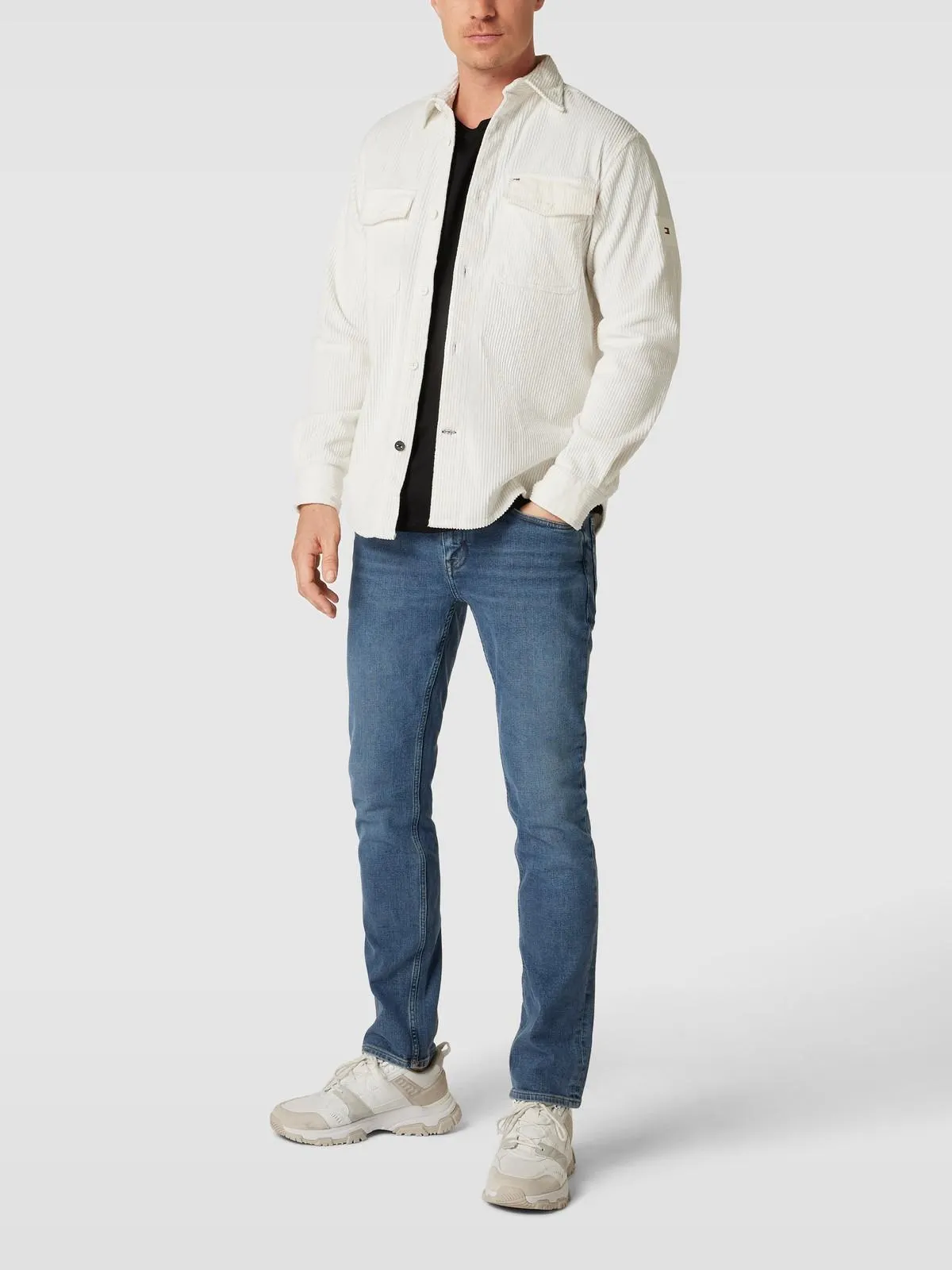 Jeans im 5-Pocket-Design in blau