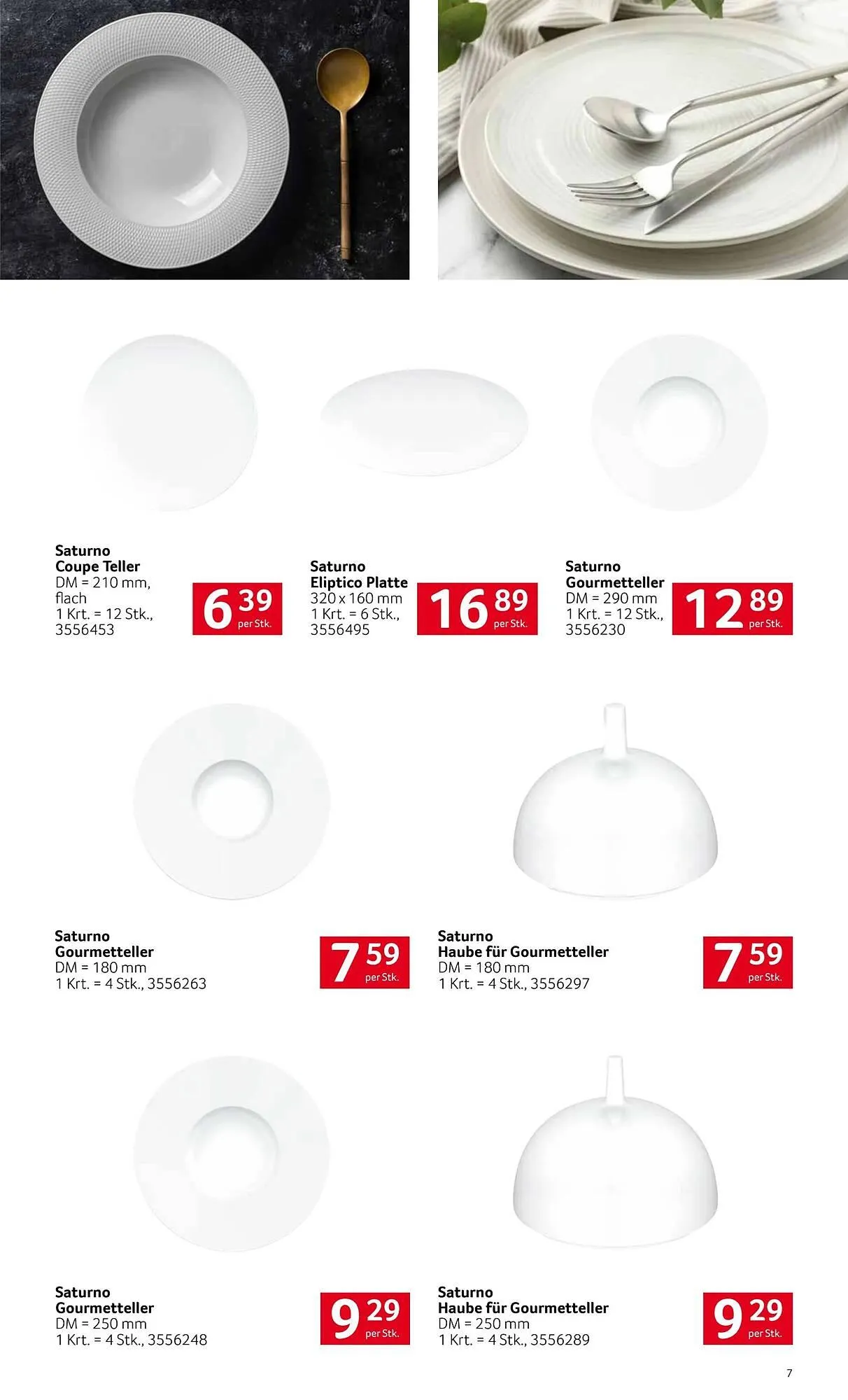 Transgourmet Flugblatt von 28. Oktober bis 29. Dezember 2024 - Flugblätt seite 7