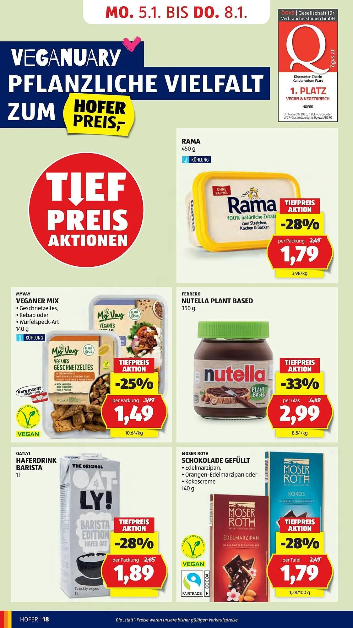 Hofer Flugblatt von 2. Jänner bis 9. Jänner 2026 - Flugblätt seite  20