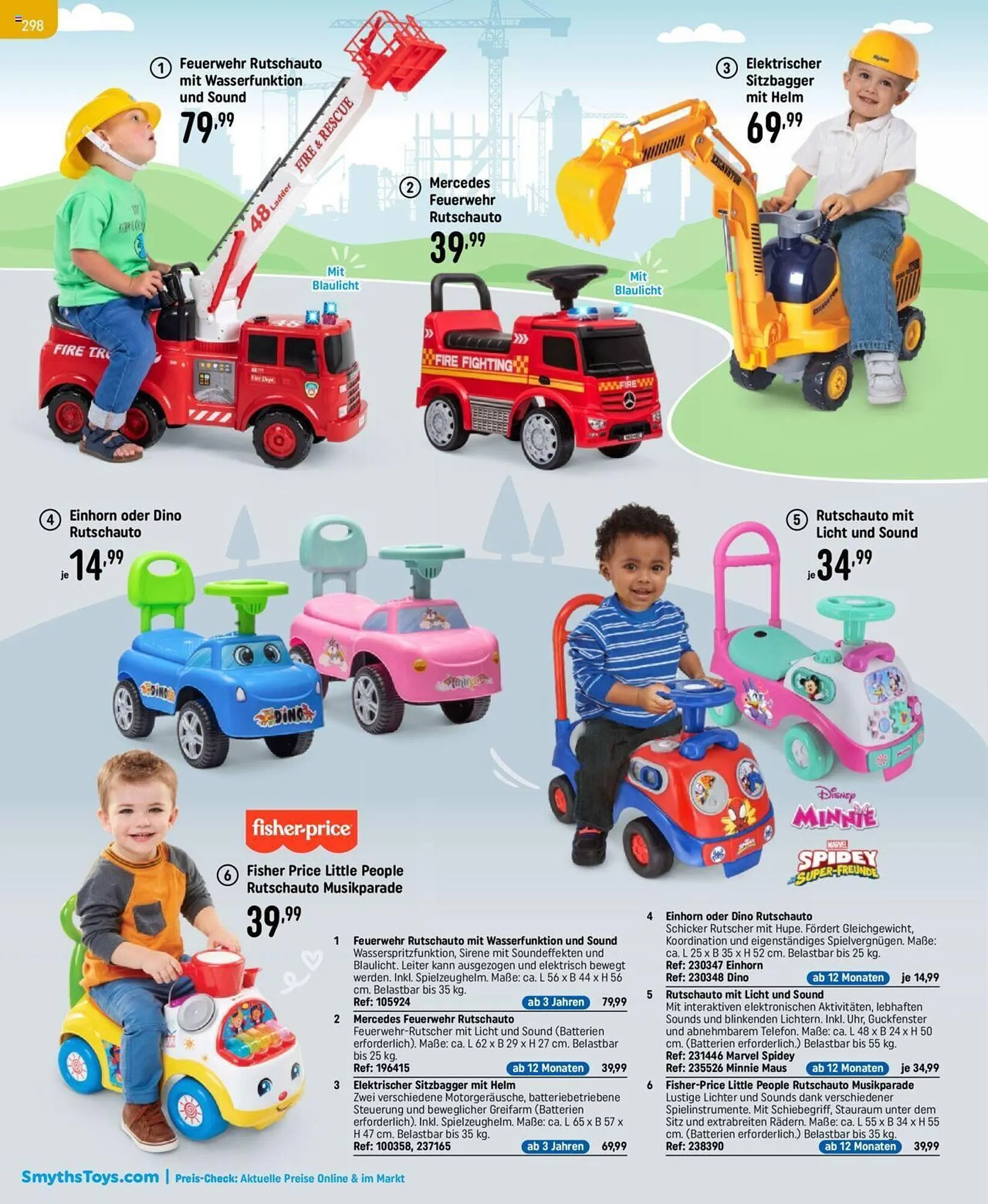 Smyths Toys Flugblatt von 25. September bis 13. Dezember 2024 - Flugblätt seite  298