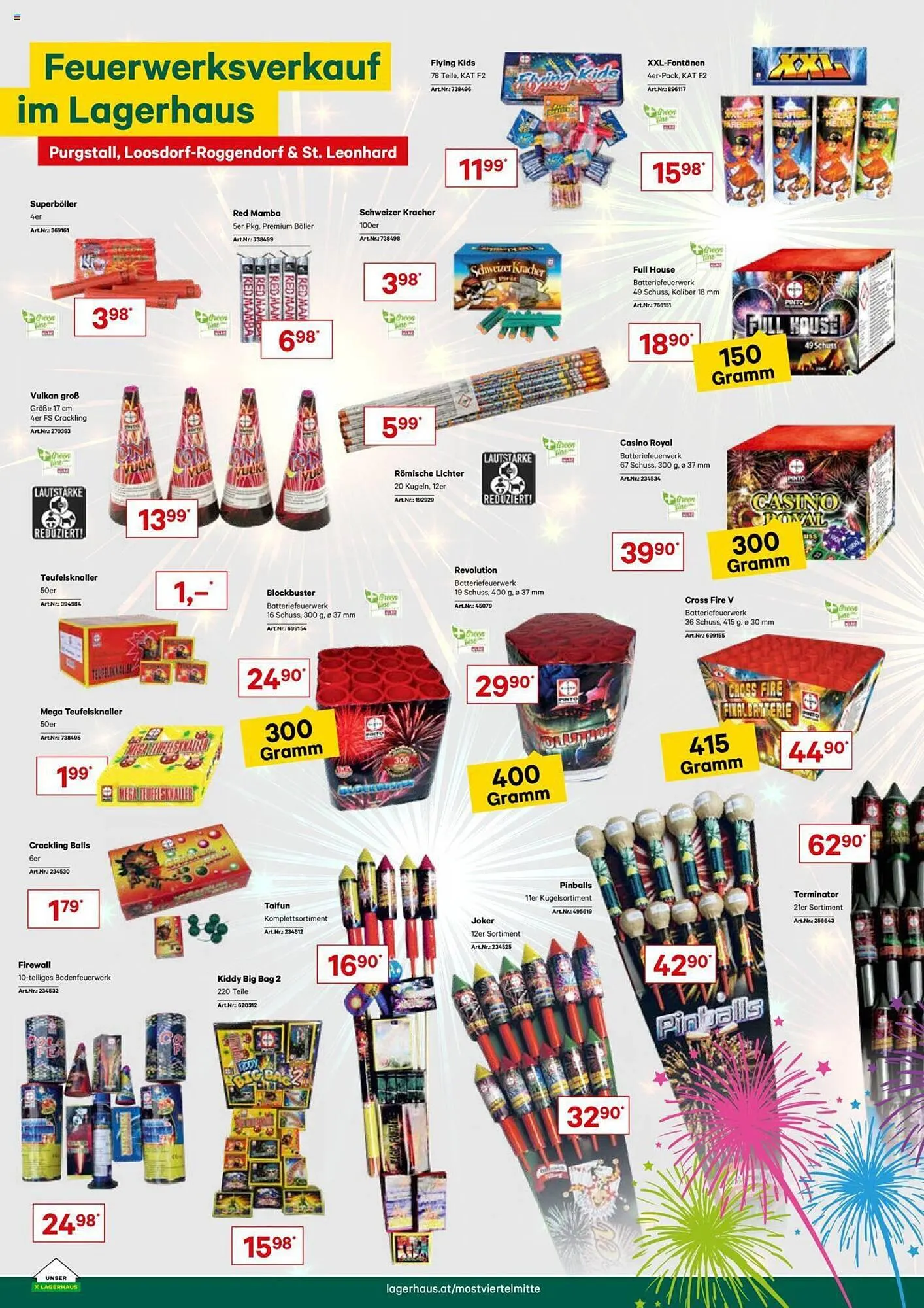 Lagerhaus Flugblatt von 9. Dezember bis 31. Dezember 2023 - Flugblätt seite  2