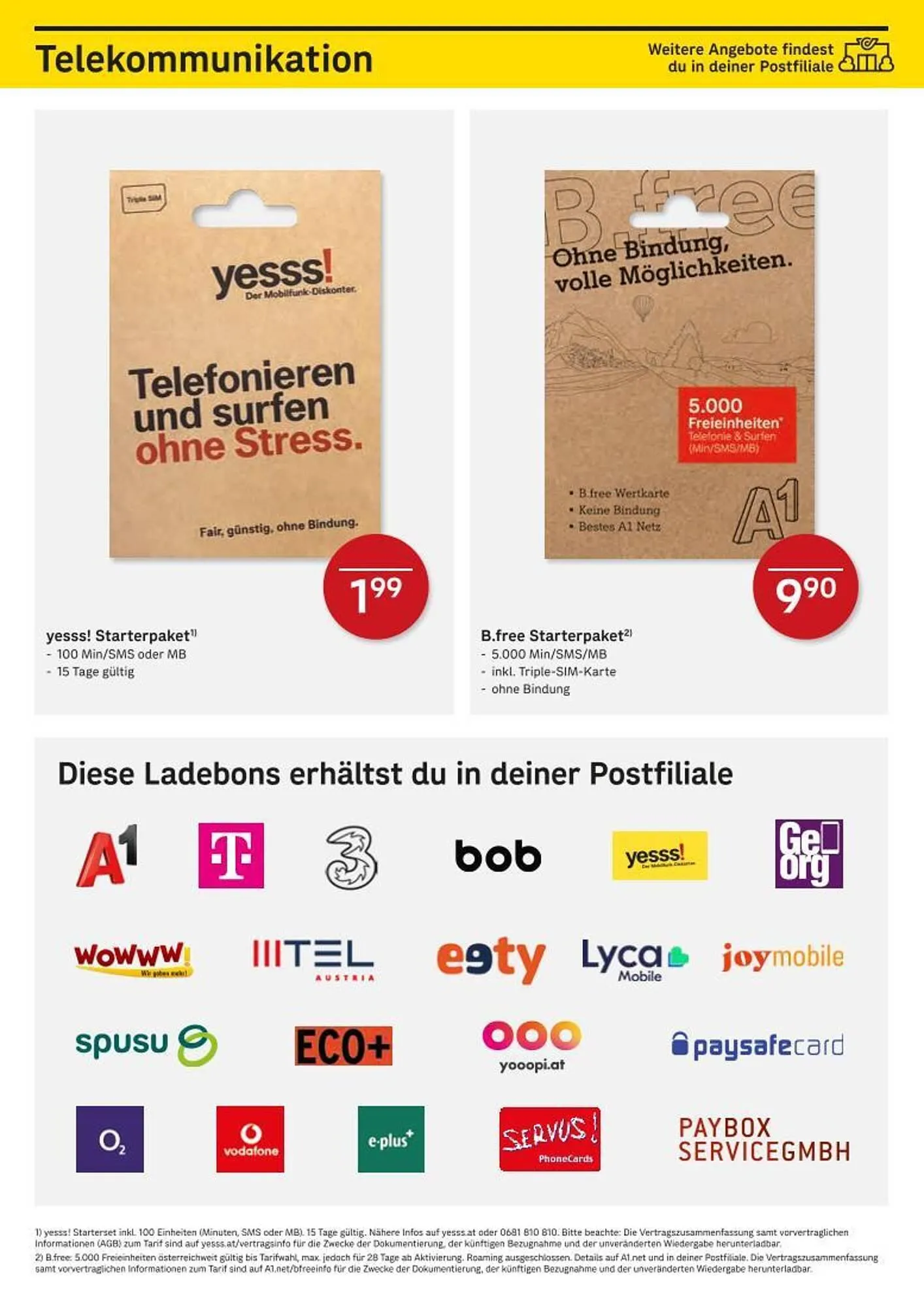 Post Flugblatt von 30. Dezember bis 28. Februar 2025 - Flugblätt seite  4