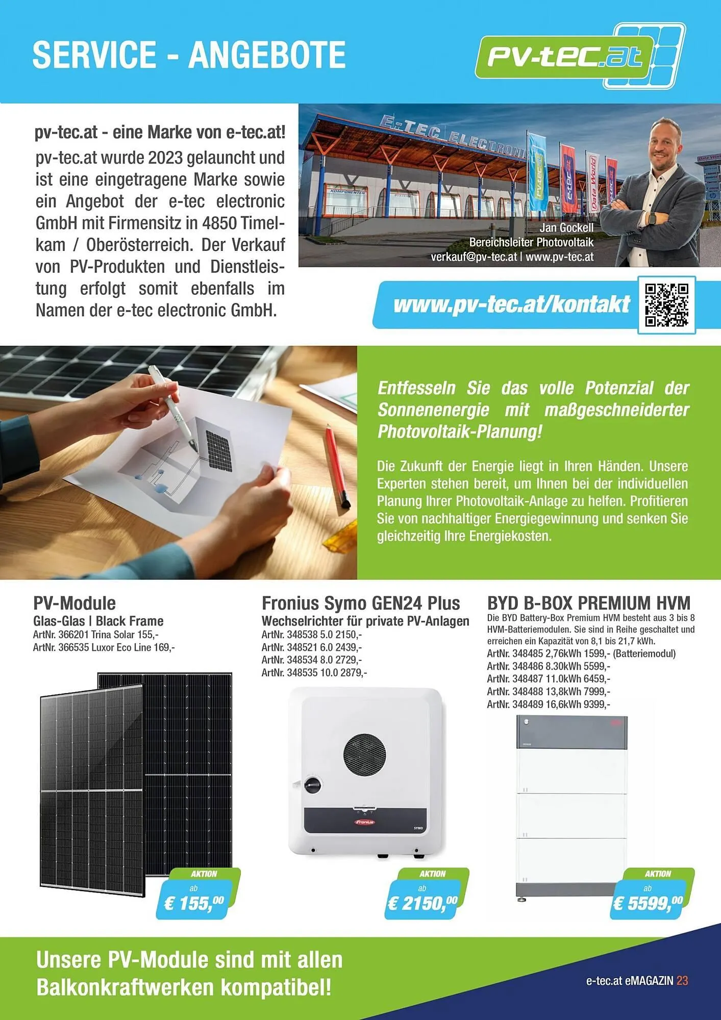 e-tec Flugblatt von 4. Dezember bis 15. Jänner 2024 - Flugblätt seite 23