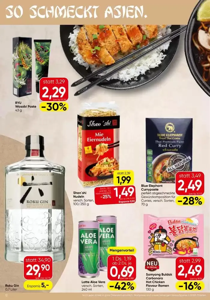 Jetzt sparen mit unseren Deals von 29. Jänner bis 12. Februar 2025 - Flugblätt seite  12