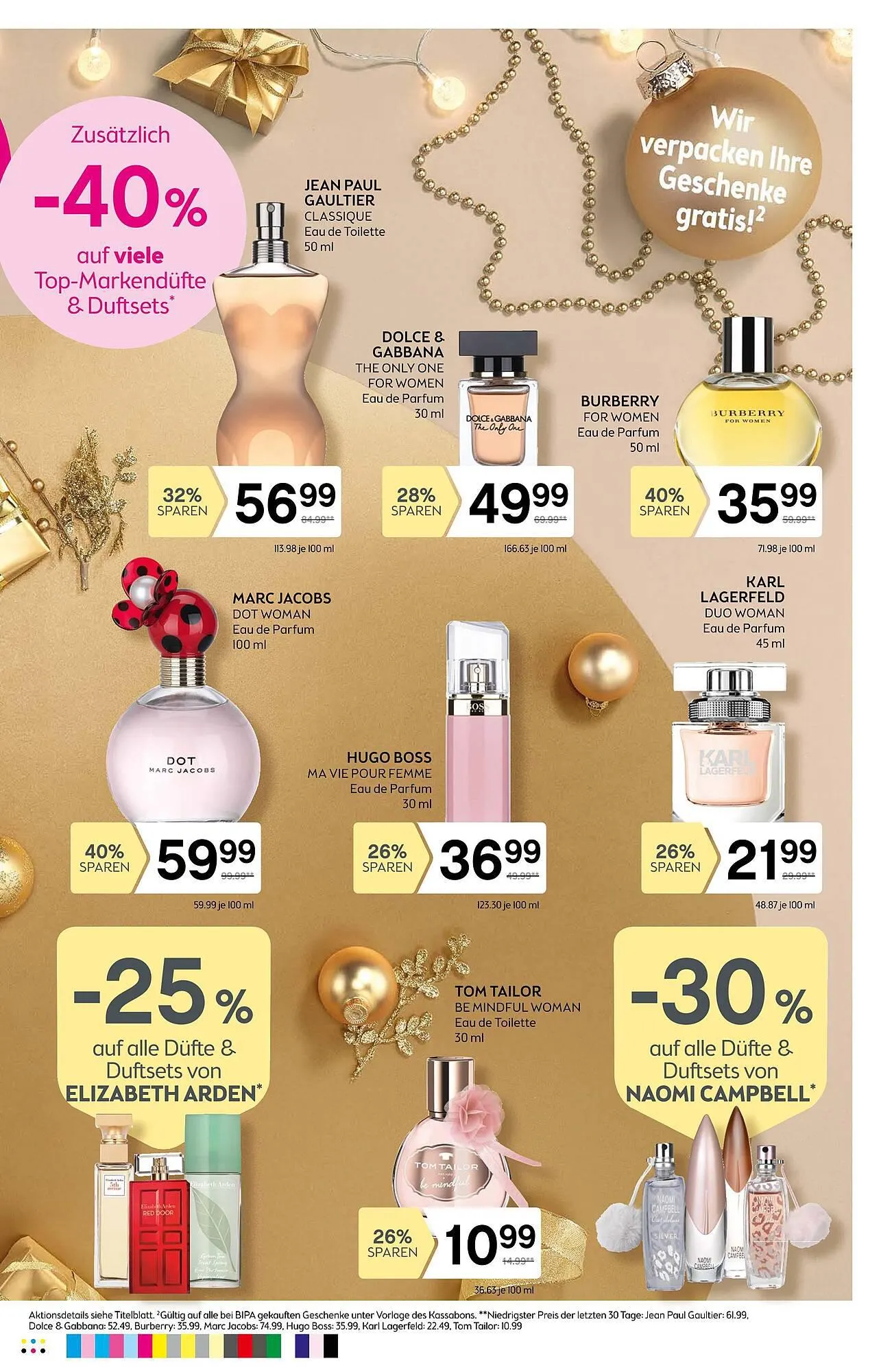 Bipa Flugblatt von 14. Dezember bis 3. Jänner 2024 - Flugblätt seite  3