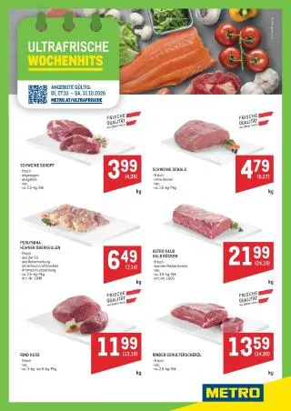 METRO Flugblatt Specials von 27. Oktober bis 31. Oktober 2026 - Flugblätt seite  1