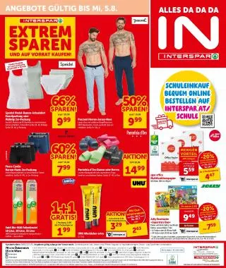 INTERSPAR Flugblatt von 16. Juli bis 29. Juli 2026 - Flugblätt seite 21