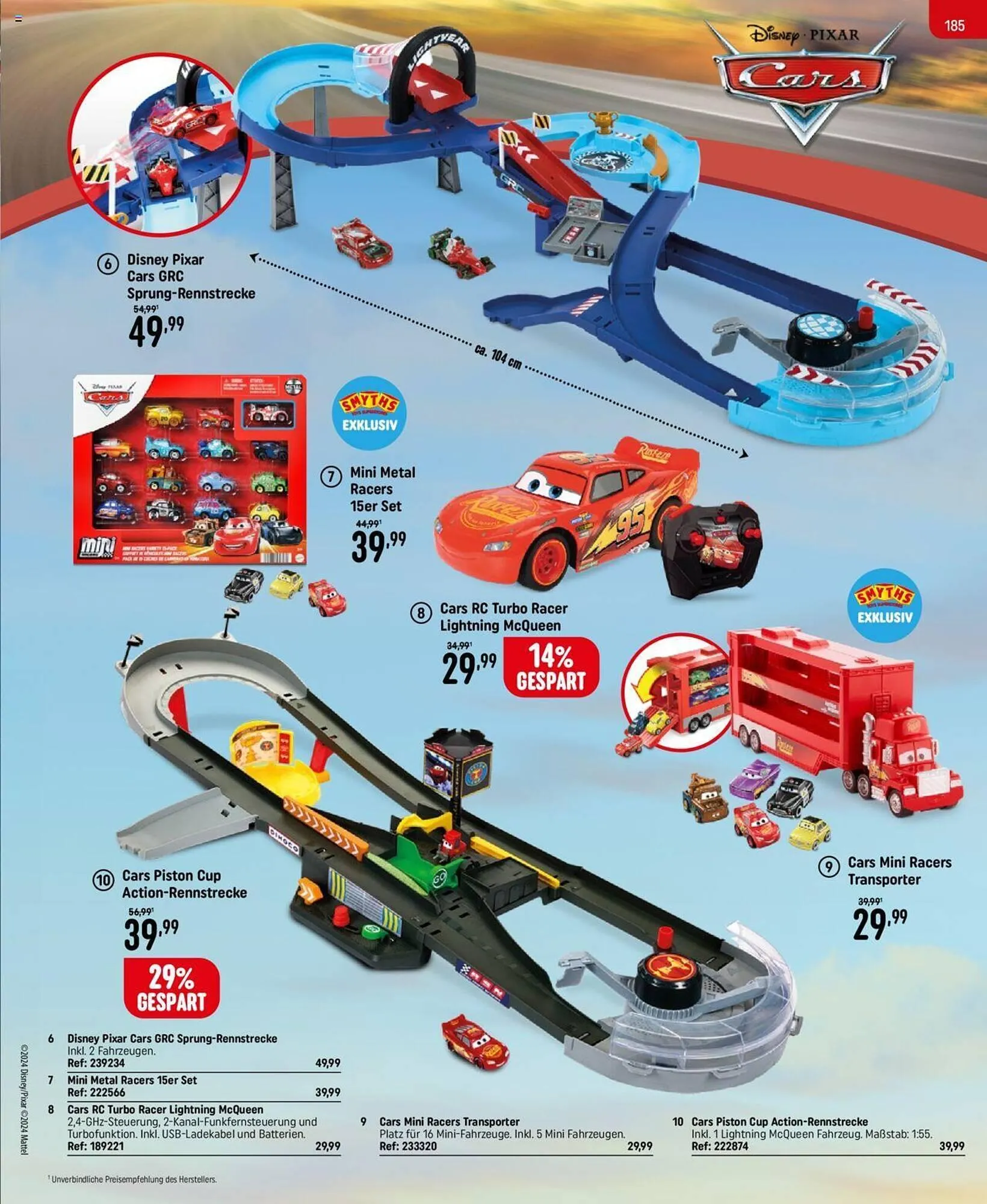 Smyths Toys Flugblatt von 25. September bis 13. Dezember 2024 - Flugblätt seite  185