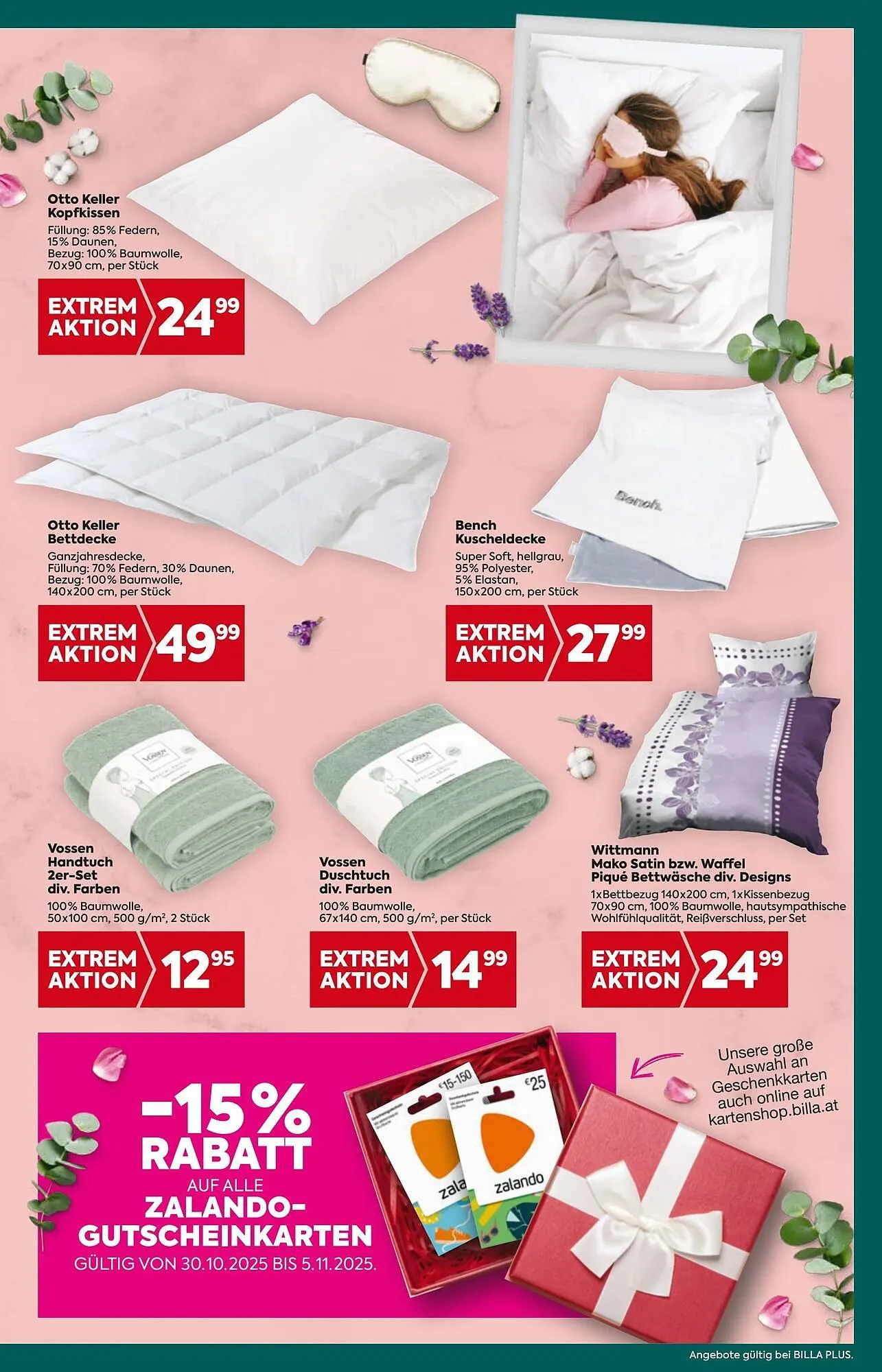 Billa Flugblatt von 30. Oktober bis 6. November 2025 - Flugblätt seite  17