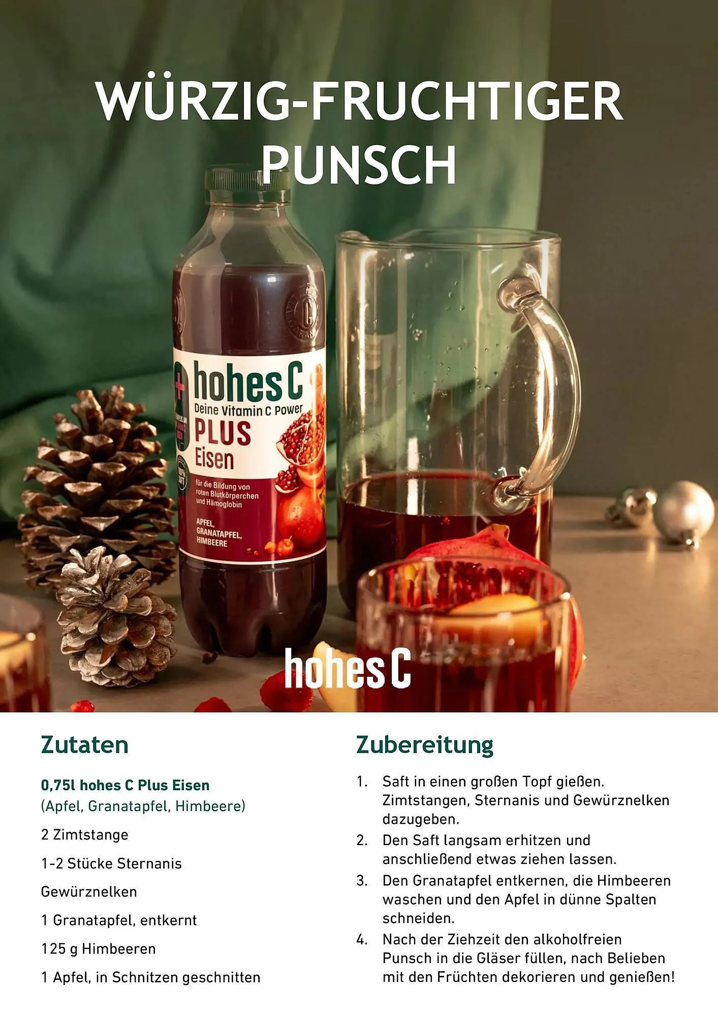 Hohes C - Deine Vitamin C Power Flugblatt von 1. Dezember bis 21. Dezember 2025 - Flugblätt seite 2