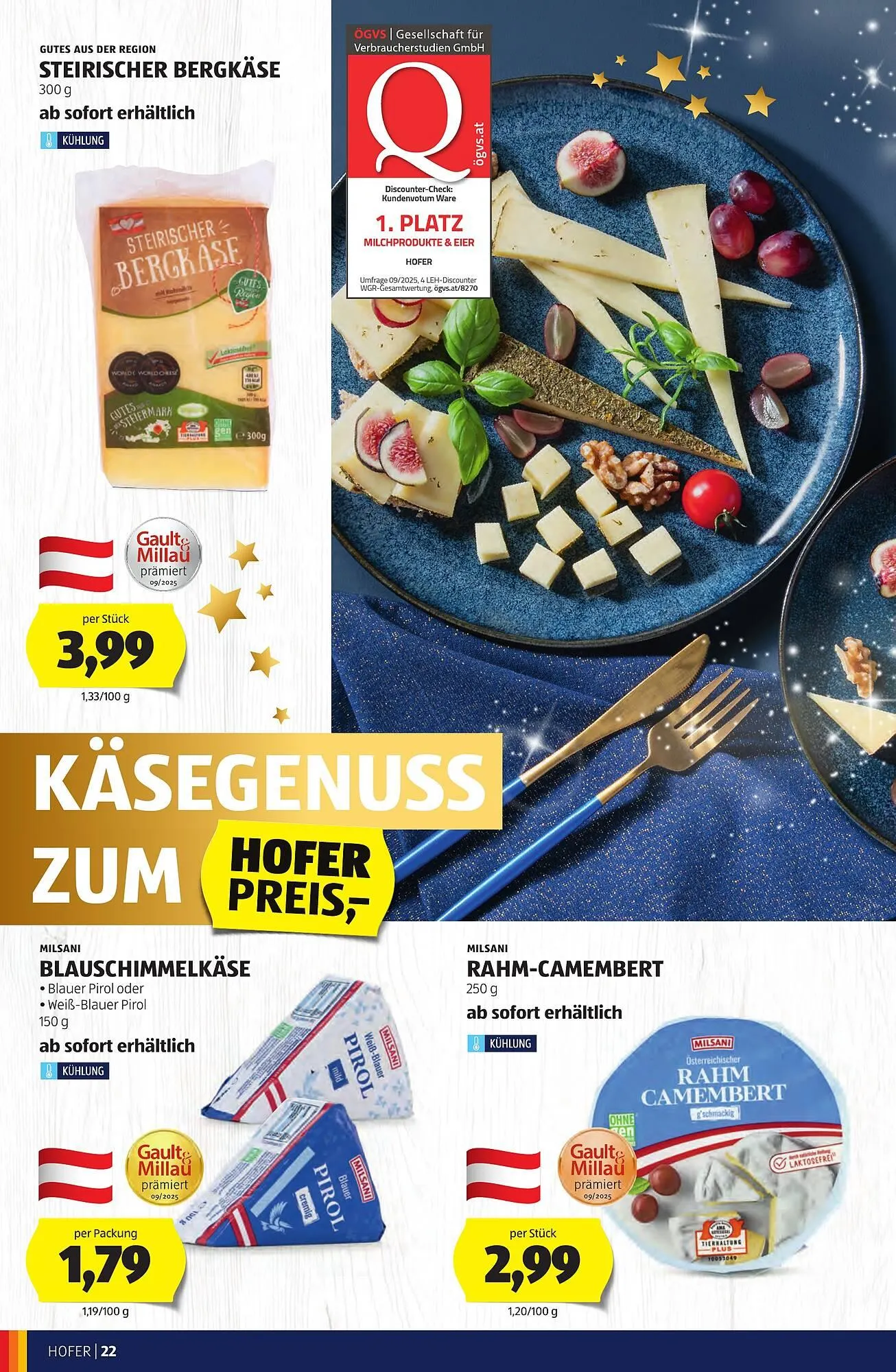 Hofer Flugblatt von 7. November bis 24. Dezember 2025 - Flugblätt seite  22