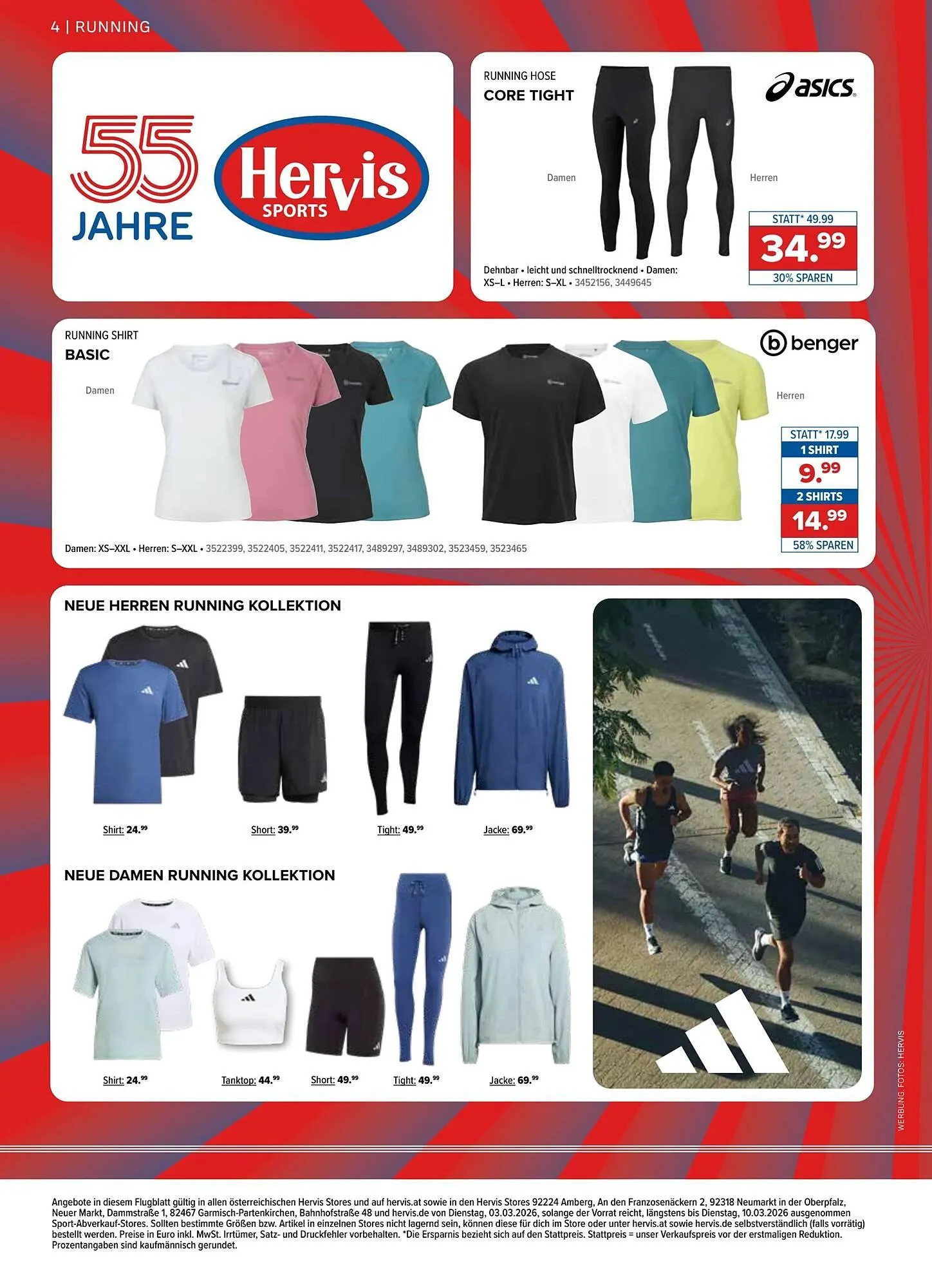 Hervis Flugblatt von 3. März bis 10. März 2026 - Flugblätt seite  3