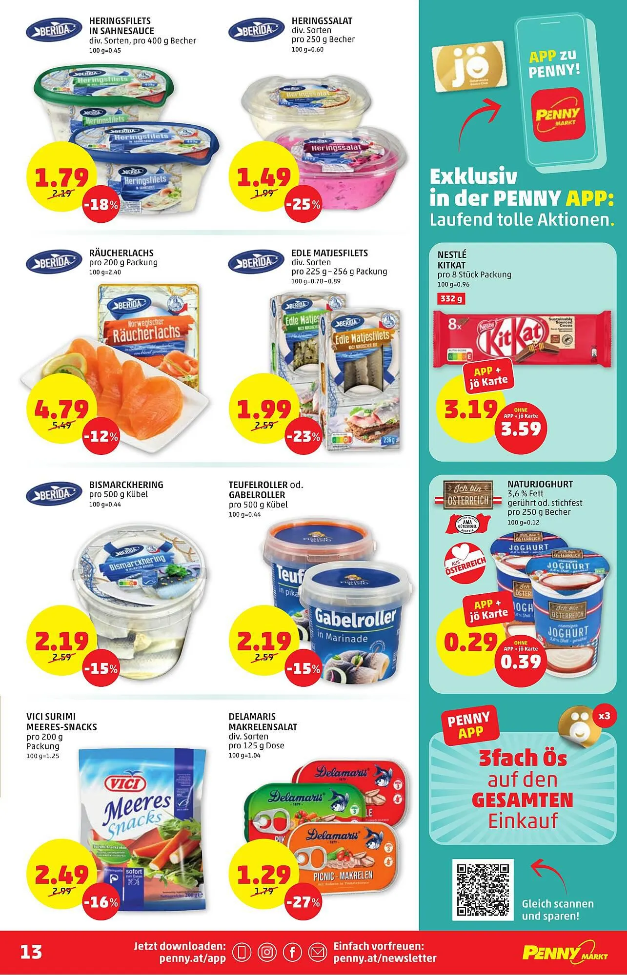 PENNY Flugblatt von 5. Oktober bis 11. Oktober 2023 - Flugblätt seite 13