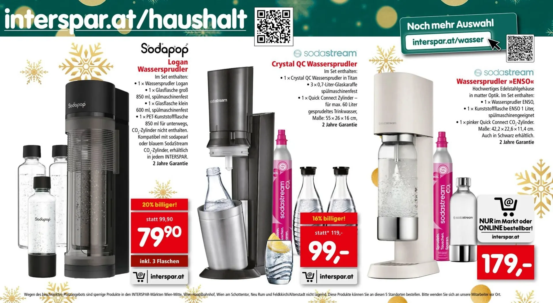 Interspar Flugblatt von 4. Dezember bis 18. Dezember 2025 - Flugblätt seite  3