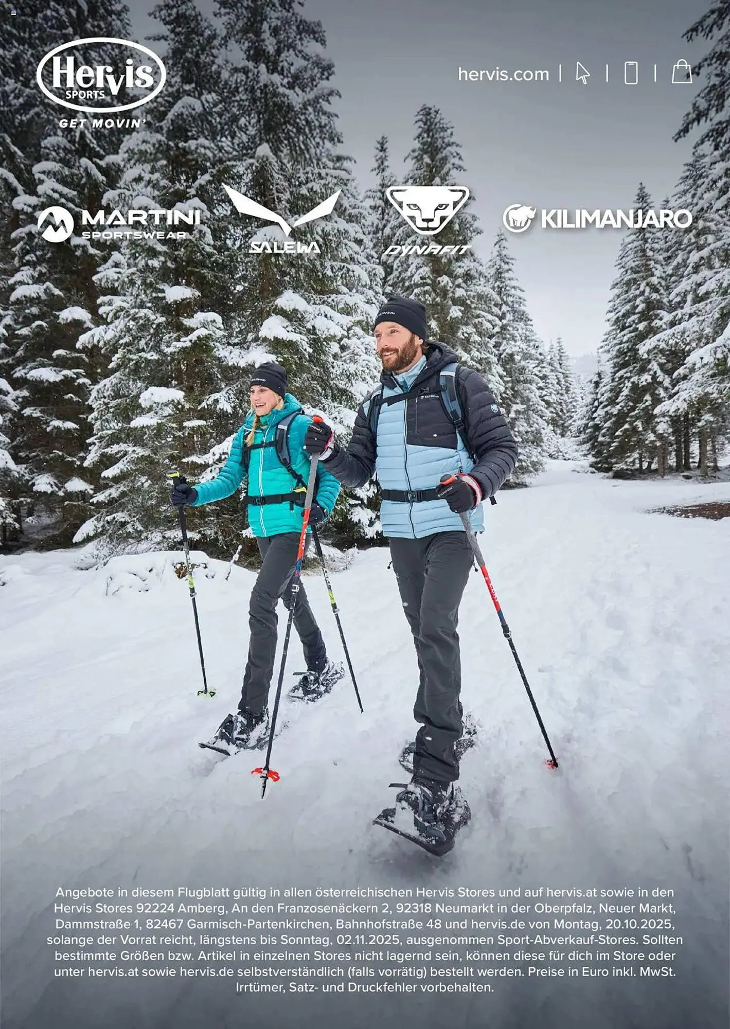 Hervis Flugblatt von 20. Oktober bis 2. November 2025 - Flugblätt seite  12