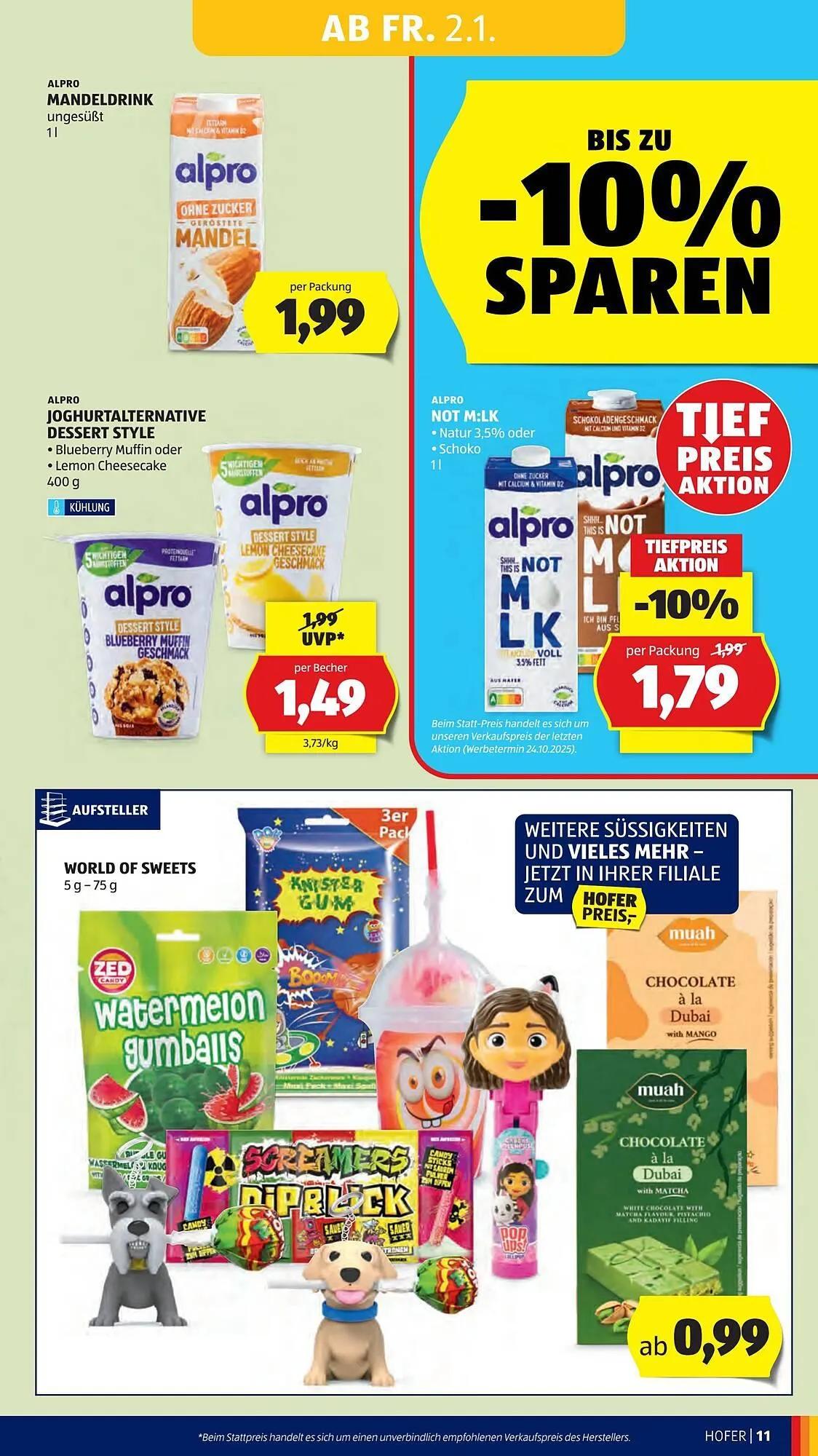 Hofer Flugblatt von 2. Jänner bis 9. Jänner 2026 - Flugblätt seite  13