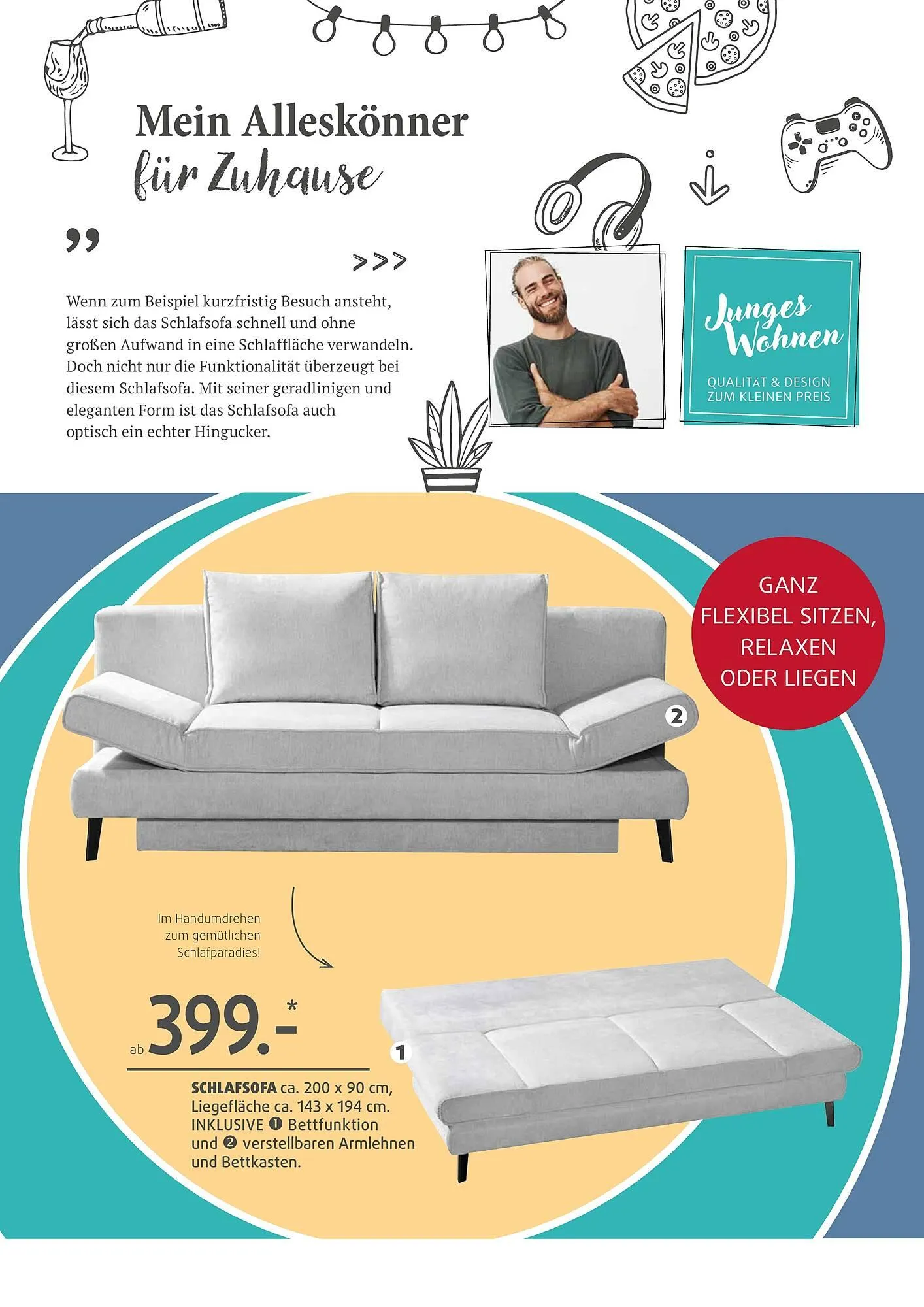 Polstermöbel Fischer Flugblatt von 19. Februar bis 28. Februar 2026 - Flugblätt seite 3