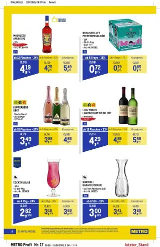 METRO Flugblatt - Profi von 6. August bis 19. August 2026 - Flugblätt seite  8