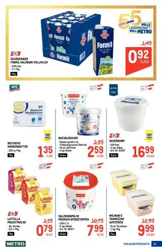 METRO Flugblatt Food - Profi von 9. Juli bis 22. Juli 2026 - Flugblätt seite  21