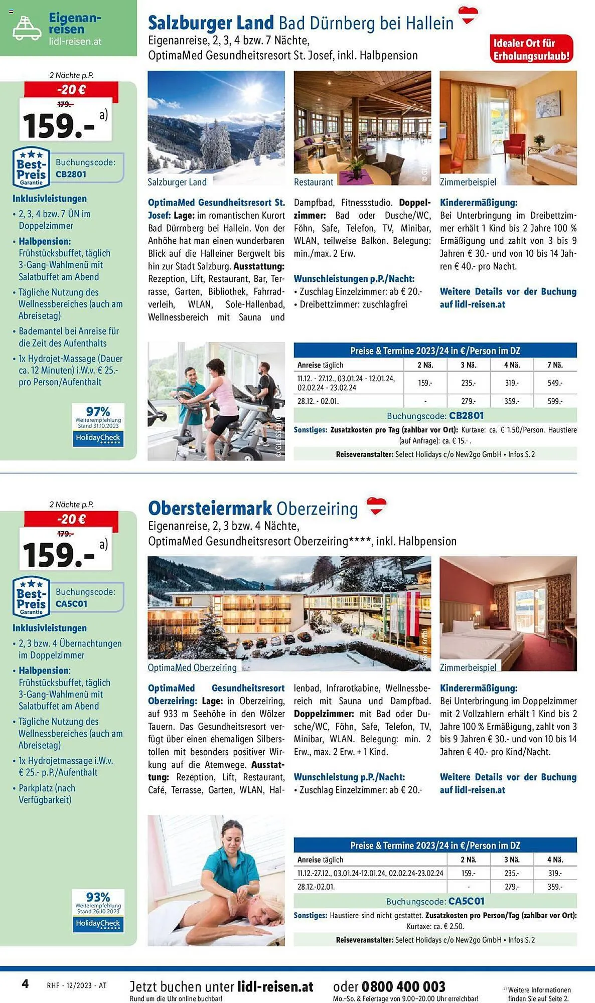 Lidl Flugblatt von 29. November bis 30. Dezember 2023 - Flugblätt seite 4