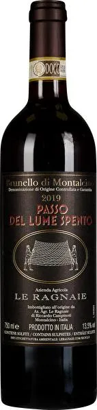 Brunello di Montalcino Passo del Lume Spento 2019