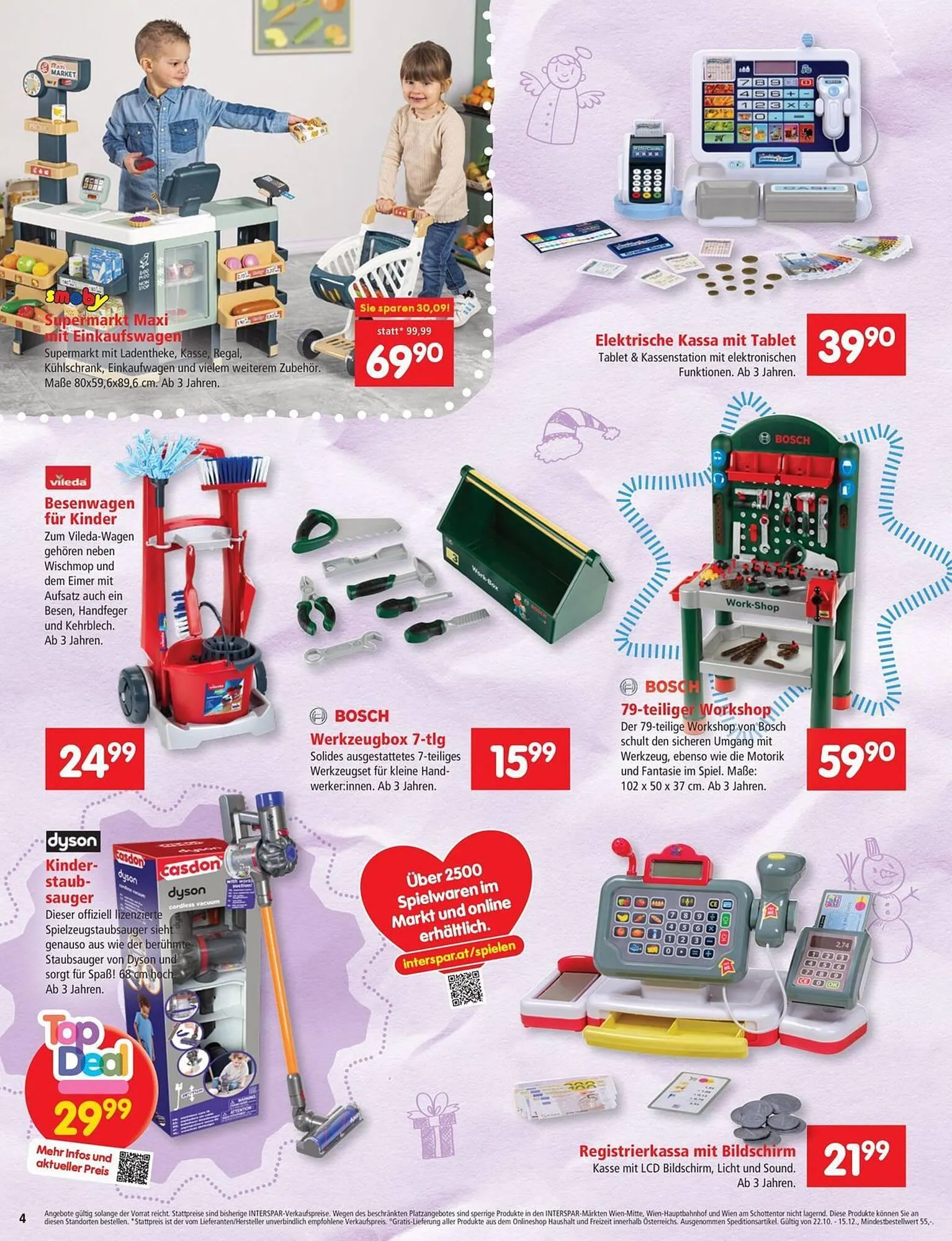 Interspar Flugblatt von 22. Oktober bis 15. Dezember 2025 - Flugblätt seite  4