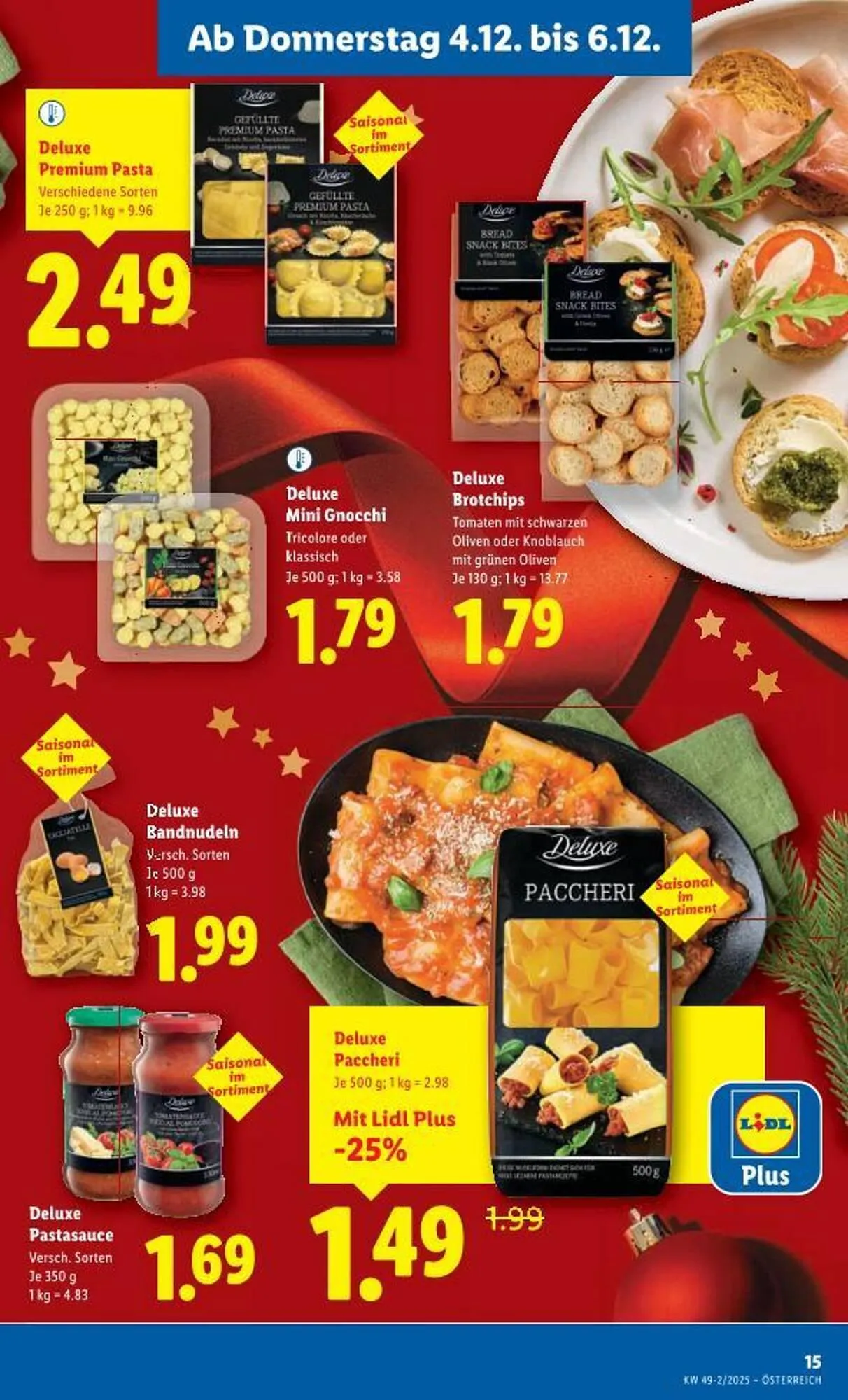 Lidl Flugblatt von 4. Dezember bis 10. Dezember 2025 - Flugblätt seite  18